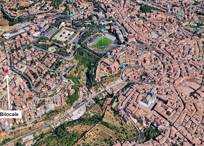 Uptown - Sabrina's Lovely Lägenhet Siena